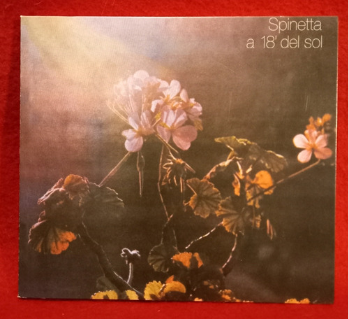 Luis Alberto Spinetta A 18' Del Sol Cd Sony Music.