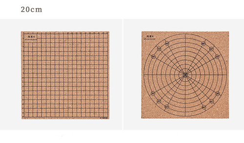 Nuevo Alfombra De Macramé De Espuma Y Corcho Con Rejillas