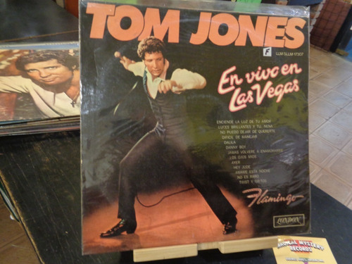 Tom Jones En Vivo En Las Vegas Vinilo B1 Flamingo