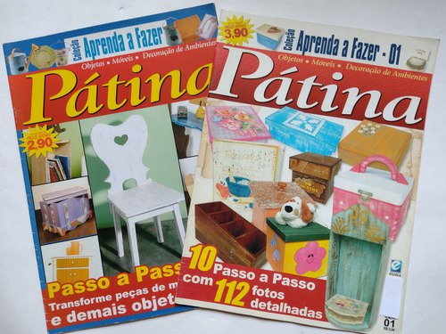 Revista Coleção Aprenda A Fazer Pátina - Escala