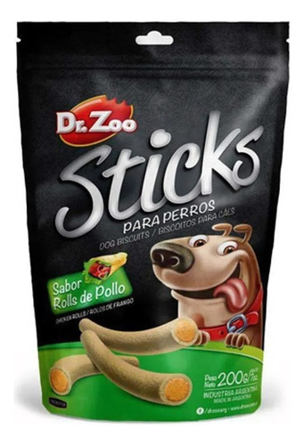 Sticks Dr. Zoo Con Gusto A Pollo 200gr