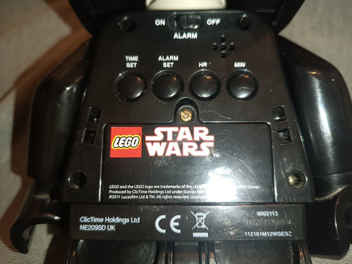Reloj Lego Star Wars Darth Vader (Usado)