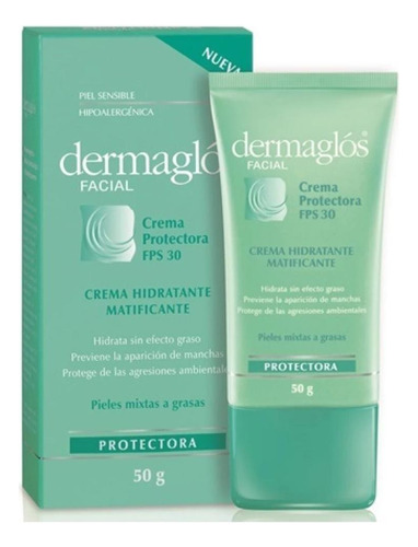 Crema Protectora Dermaglós Fps 30. 50 Grs.