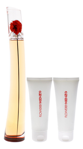 Set De Regalo Perfume Kenzo Flower Edp De 100 Ml Para Mujer