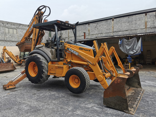 Retroexcavadora 2005 Case 590sm 4x2 Auxiliar Hidráulico Exte
