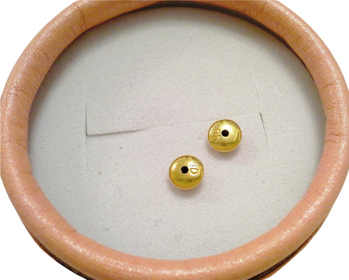 Imagen 3 de 10 de Tuerquitas Oro Rose Gold Filled 14k Abridores Vanesa Duran