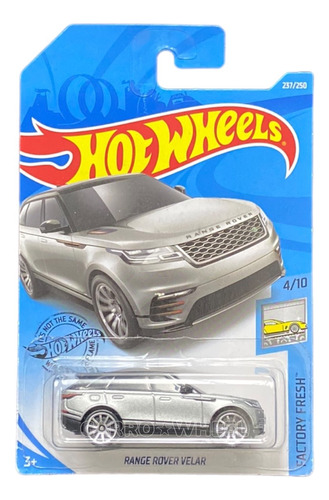 Hot Wheels Range Rover Velar De Colección A Escala 1:64