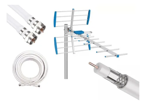 Antena Para Para Tv Digital Full Hd Canales De Aire 