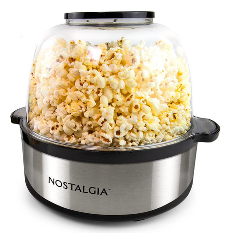Popcorn Popper Nostalgia De 6 Litros Com Tecnologia Quick-he