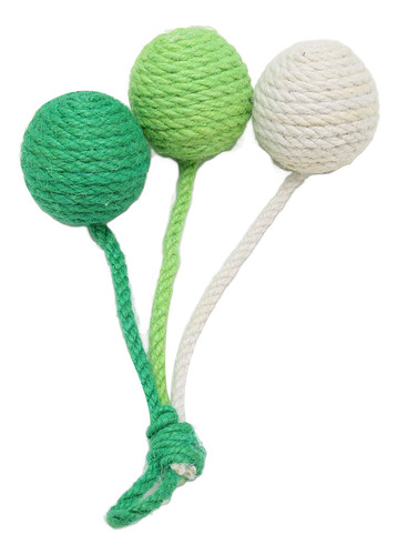 Bolas De Lã De Brinquedo Interativas Para Gatos, Garras De M