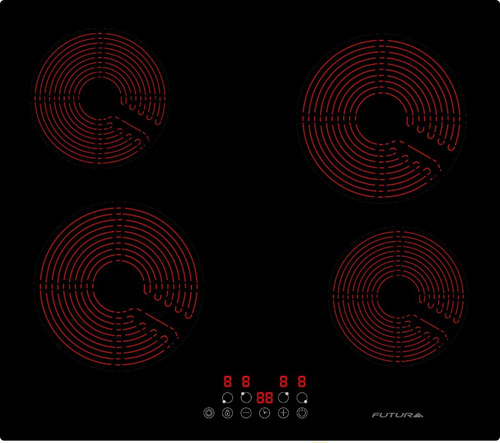 Anafe Vitroceramica 4 Zonas Futura Fut-pv4z Impobarato