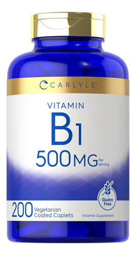 Vitamina B1 500mg (tiamina) Carlyle