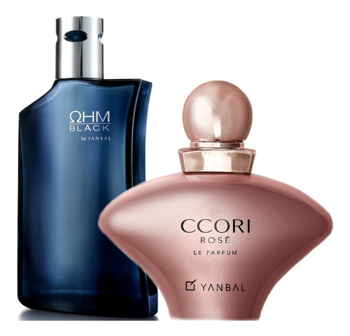 Perfume Ohm Black + Ccori Rose Yanbal - mL a $1913