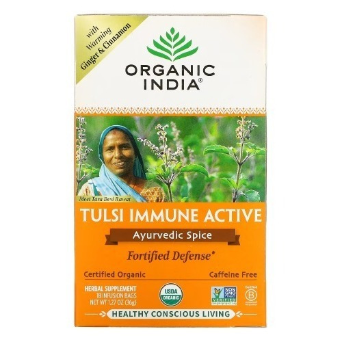 Te Organic Tulsi Immune Active - Unidad a $49592
