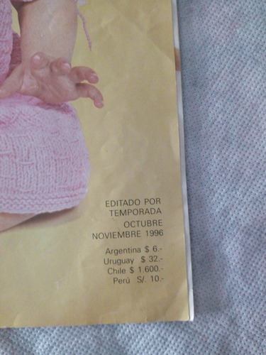 Lote De 3 Revistas Tejidos Chic . Tejedoras. Coleccionistas (Usado)