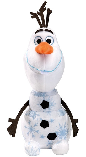 Imagem 2 de 5 de Pelúcia Na Lata Olaf Boneco De Neve 16cm - Frozen - Disney