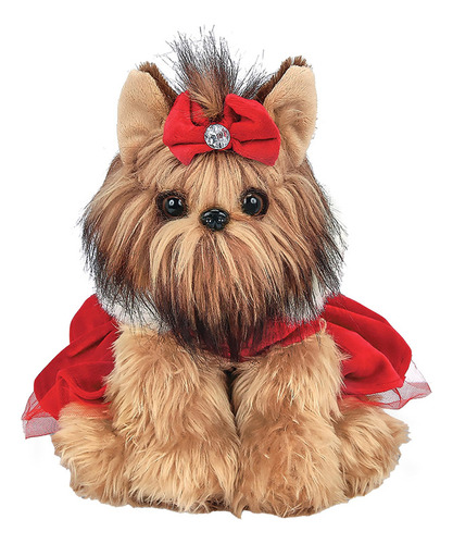 Bearington Yuletide Yorkie Perro De Peluche, Animales De Pel