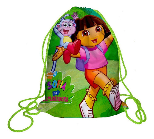 100 Morralito Dulcero Bolo Fiesta Infantil Dora Exploradora