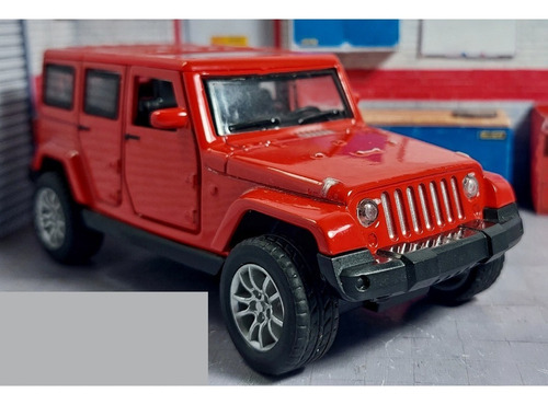 Carro A Escala 1/36 Jeep Wrangler