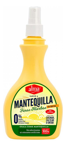 Mantequilla Alma Sabor Finas Hierbas 300 G