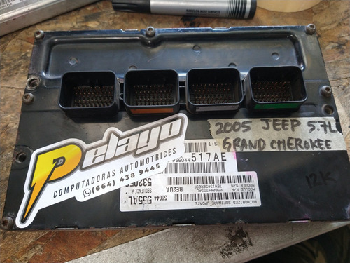 56044517ae Jeep Cherokee 2005 Pcm Compu Motor 56044555al