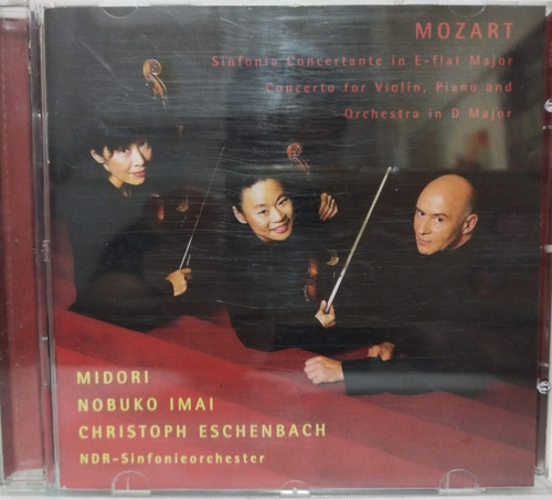 Midori - Concerto For Violin, Piano And Orchestra In D  Cd 
