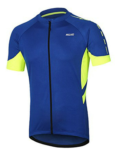 Arsuxeo Maillot De Ciclismo De Manga Corta Para Hombre Bicic