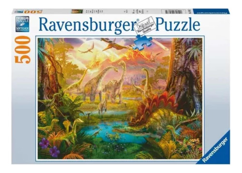 Puzzle Tierra De Los Dinosaurios 500 Piezas- Ravensburger