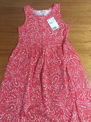 Vestido Hm 6/8 Años