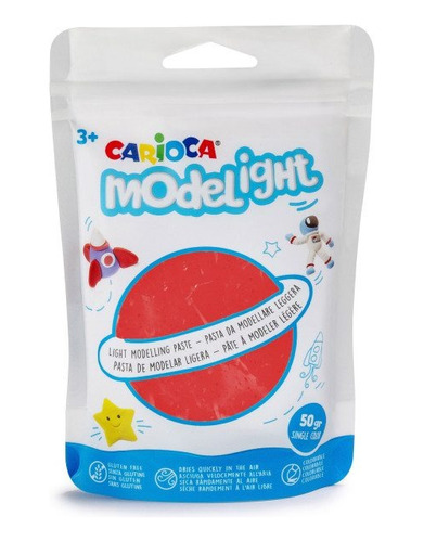 Masa Para Modelar Carioca Modelight 50 Gm