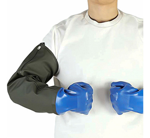 1 Par De Guantes De Goma, Guantes Reutilizables De Pvc, Impe