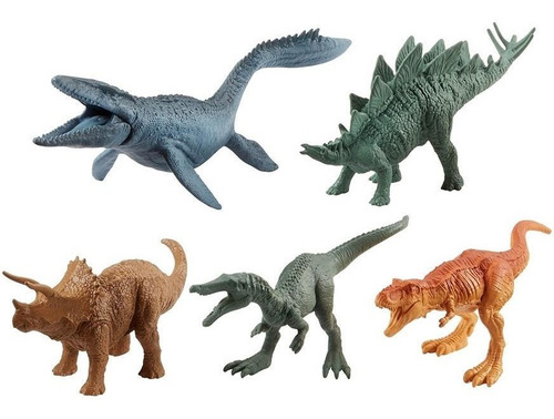 Imagen 5 de 6 de Jurassic World Mini Dinosaurios Multipack X 15 @@