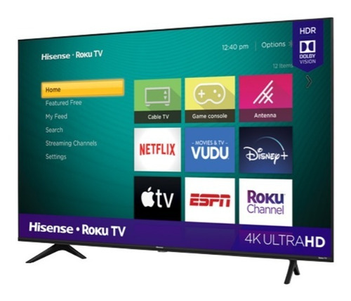 Pantalla Hisense 43r6e3 43 PuLG Led Smart Tv Uhd Hdr 2020 (Reacondicionado)