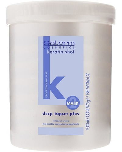Salerm® Mascarilla Deep Impact Plus Keratin Shot 1000 Ml