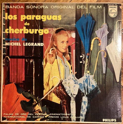 Los Paraguas De Cherburgo Michel Legrand Disco De Vinilo (Usado)