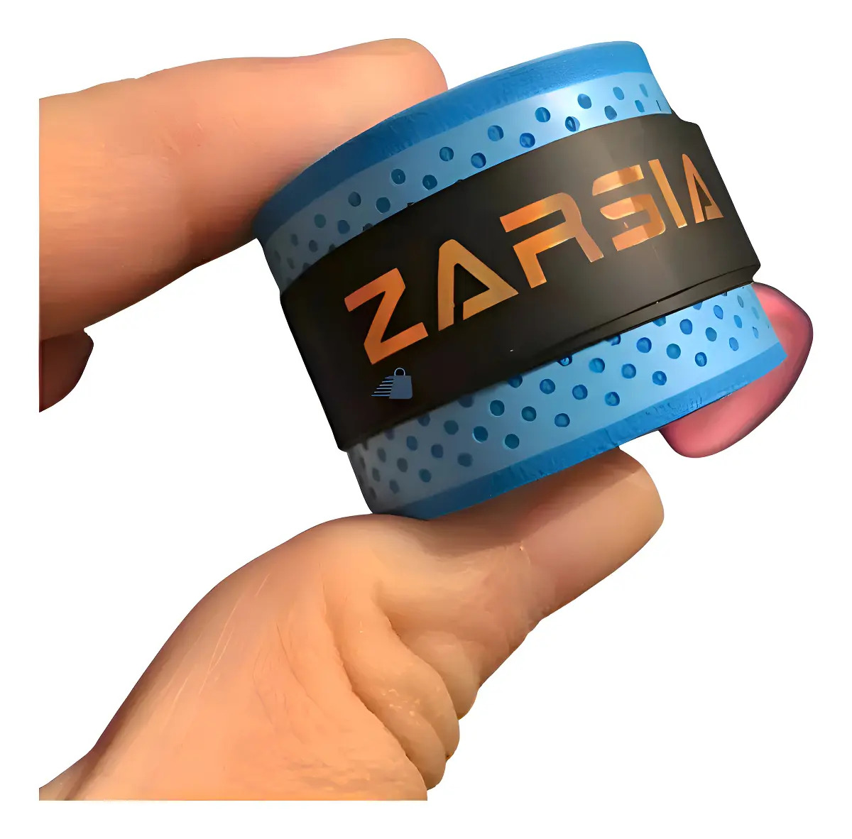 Overgrip Zarsia Azul Tênis Beach Tennis 5 Unidades Absorvente