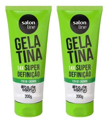 Kit Duplinha De Gelatina #todecacho Super Definição 200g
