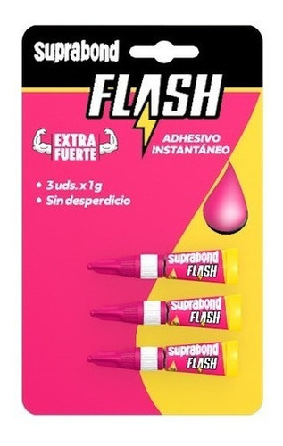 Adhesivo Instantáneo Suprabond Flash 3 En 1