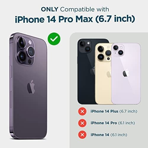 Imagen 7 de 8 de Funda Case-mate Para iPhone 14 Pro Max Mag Onyx