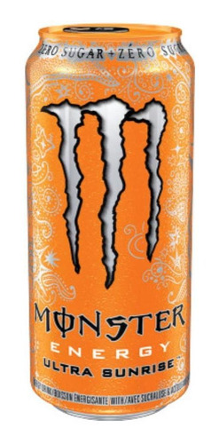 Monster Energy Ultra Sunrise 473ml Lata Energizante Oferta