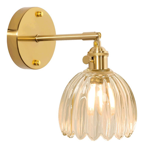 Shenmoyl Apliques De Pared Vintage Modernos De 1 Luz Con