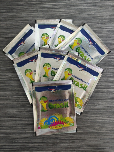 Imagen 2 de 3 de Sobres De Barajitas Panini Copa Mundial Brasil 2014