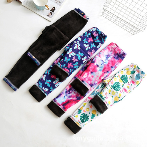 Ropa Para Bebés Y Niñas, Leggins Gruesos Y Cálidos Para Invi