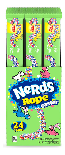 Nerds Rope - Caramelo De Pascua | Porcion Individual, Envuel