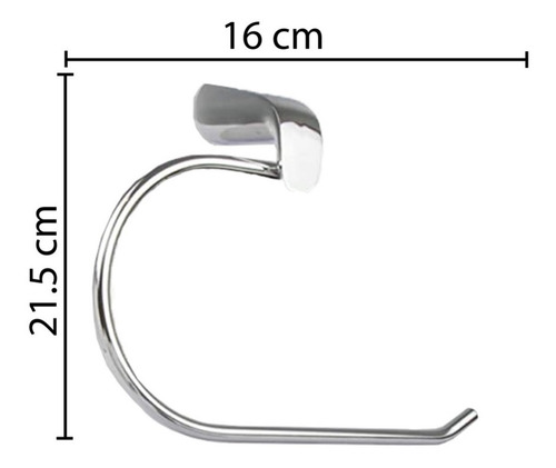 Cnx Kit De Accesorios Para Baño Con Acabado Cromados