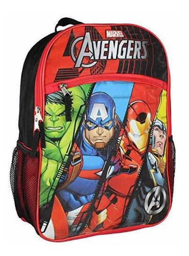 Morral Para Niños - Marvel Avengers Mochila Iron Man Thor Hu