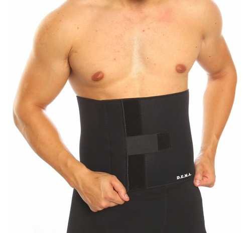 Faja Reductora Hombre Neoprene Deportiva Lumbar Modeladora Termica Cintura Abdomen Gym Gimnasio Deporte Cal Agnovedades 