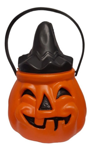 Imagen 5 de 10 de Disfraz Halloween Esqueleto C/ Mascara Y Caramelera Calabaza