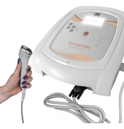 Sonopulse Compact 3 Mhz Ibramed Luva M Sem Pó + Gel 1 Kg