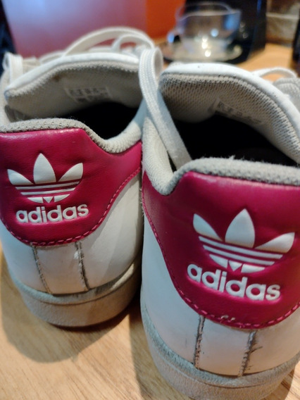 Adidas Superstar Lineas Rosas Mujer Urbano | MercadoLibre 📦